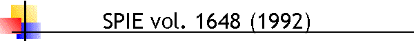 SPIE vol. 1648 (1992)